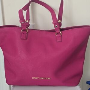 Juicy Couture Fuchsia Large Tote Bag